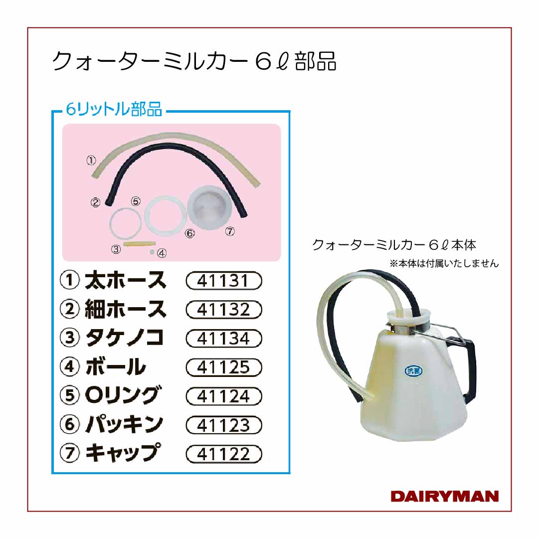 ミルカー｜デーリィマン社